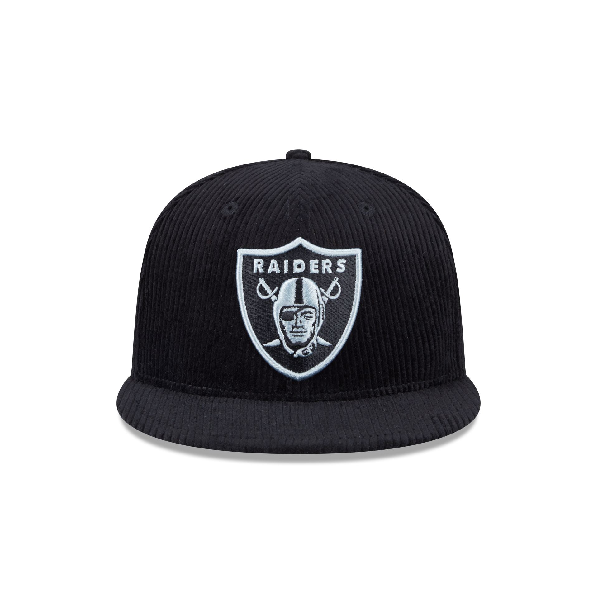 Premium Las Vegas Raiders Color Pop Cord 59FIFTY Fitted Hat