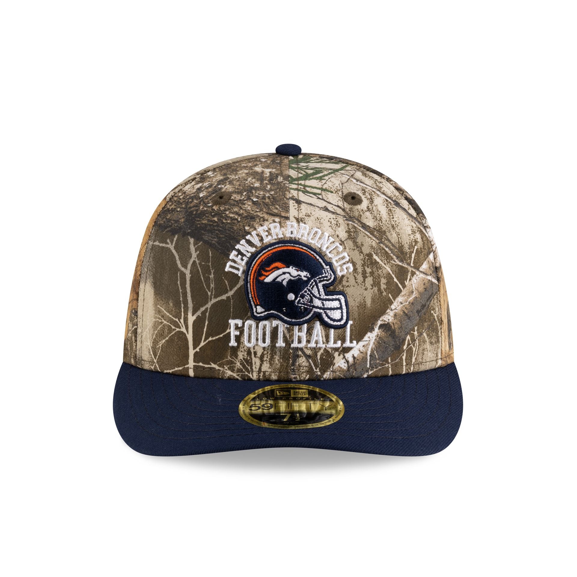 Premium Just Caps Realtree Denver Broncos Low Profile 59FIFTY Fitted Hat