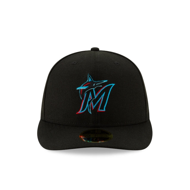 Premium Miami Marlins Authentic Collection Low Profile 59FIFTY Fitted Hat
