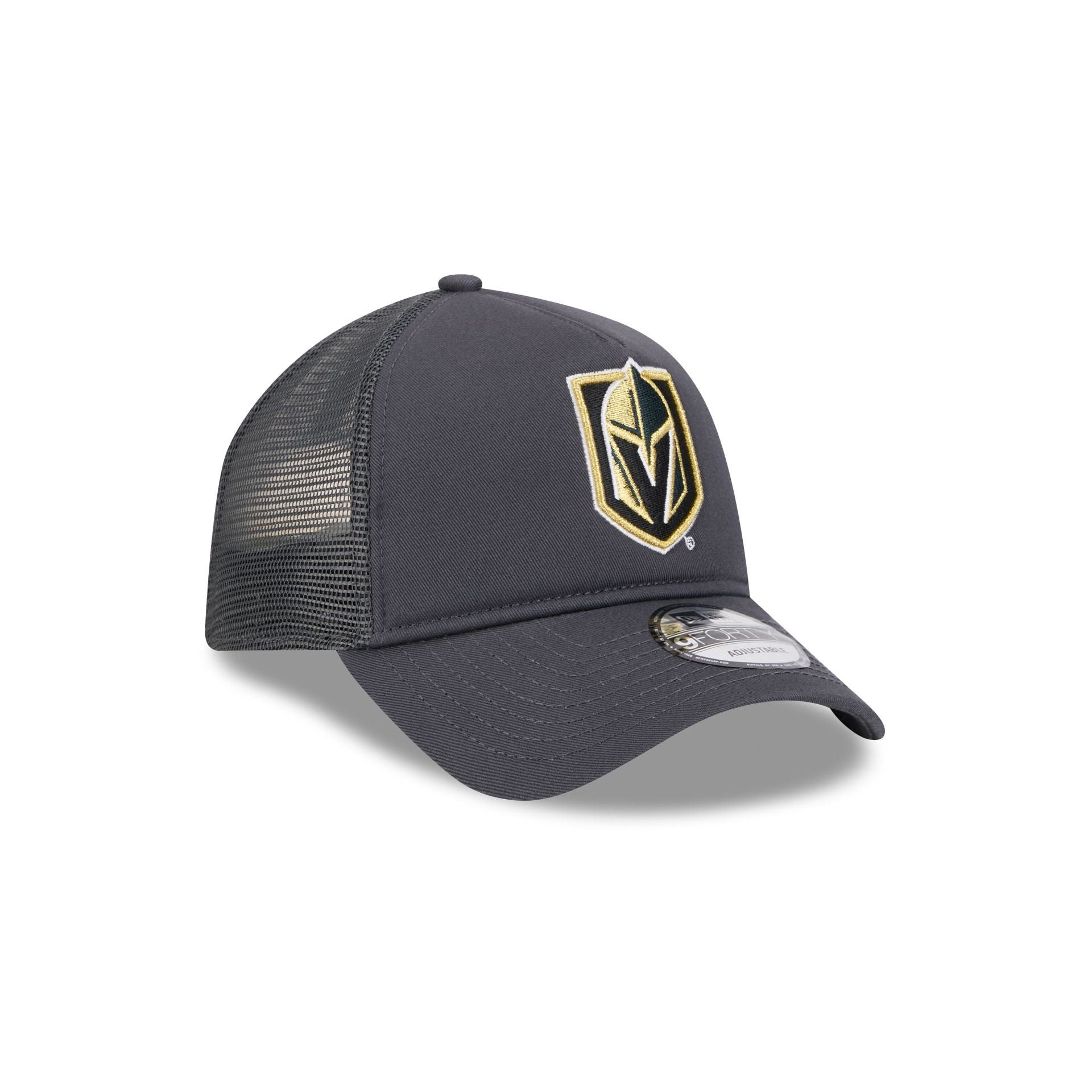 Premium Vegas Golden Knights 9FORTY A-Frame Trucker Hat