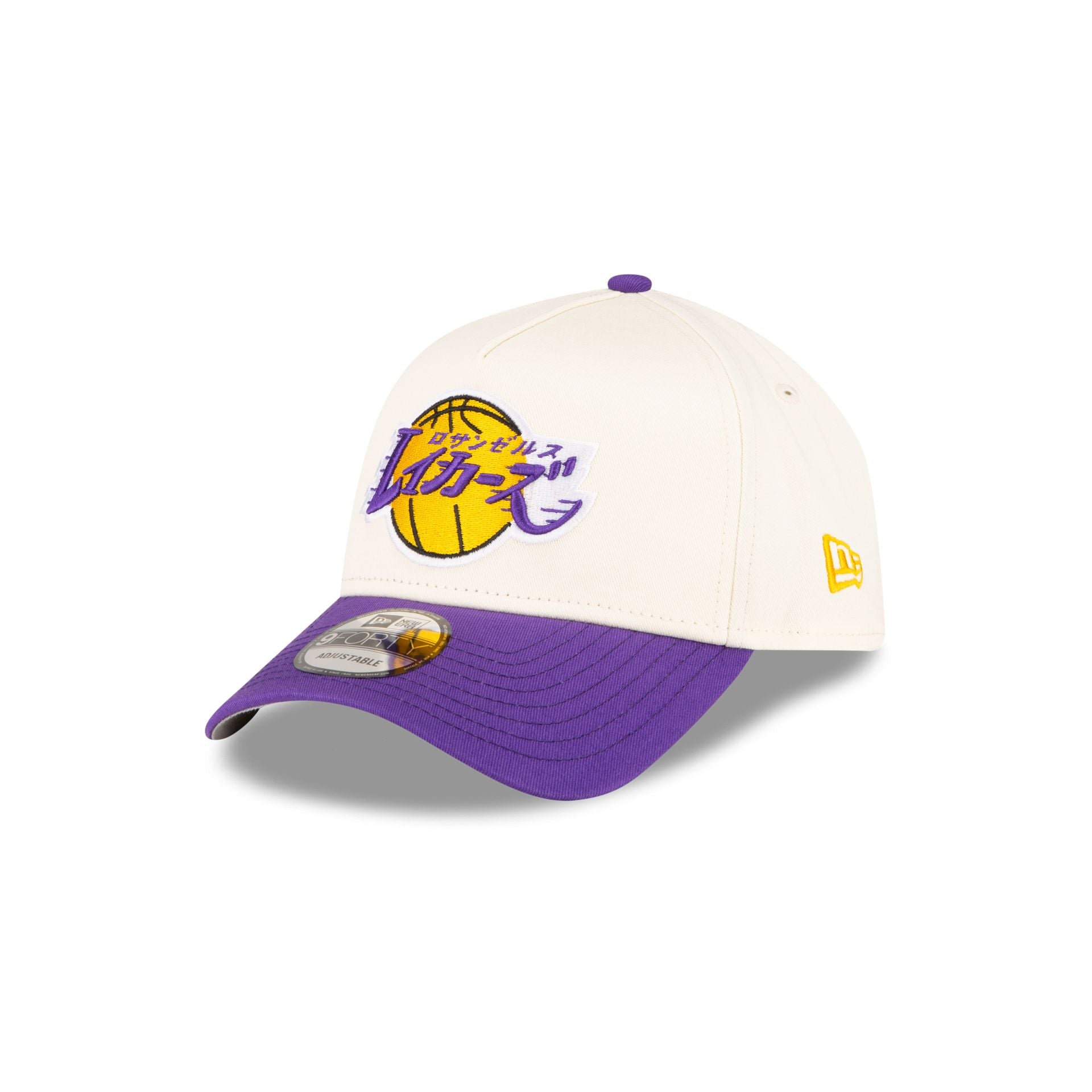 Premium Hyperfly Katakana X Los Angeles Lakers 9FORTY A-Frame Snapback Hat