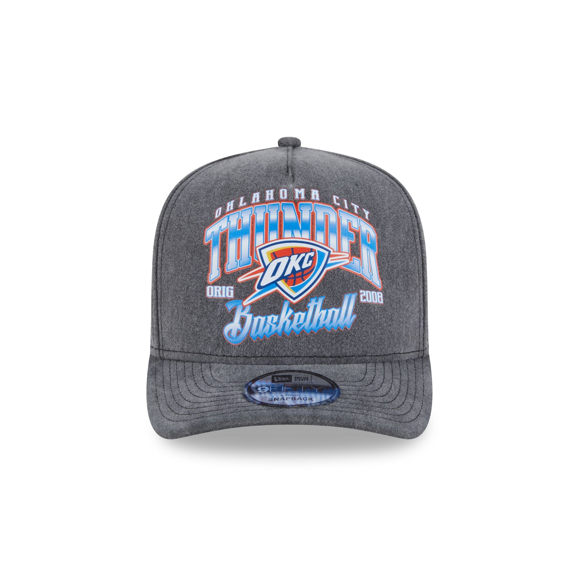 Premium Oklahoma City Thunder 9FIFTY A-Frame Snapback Hat