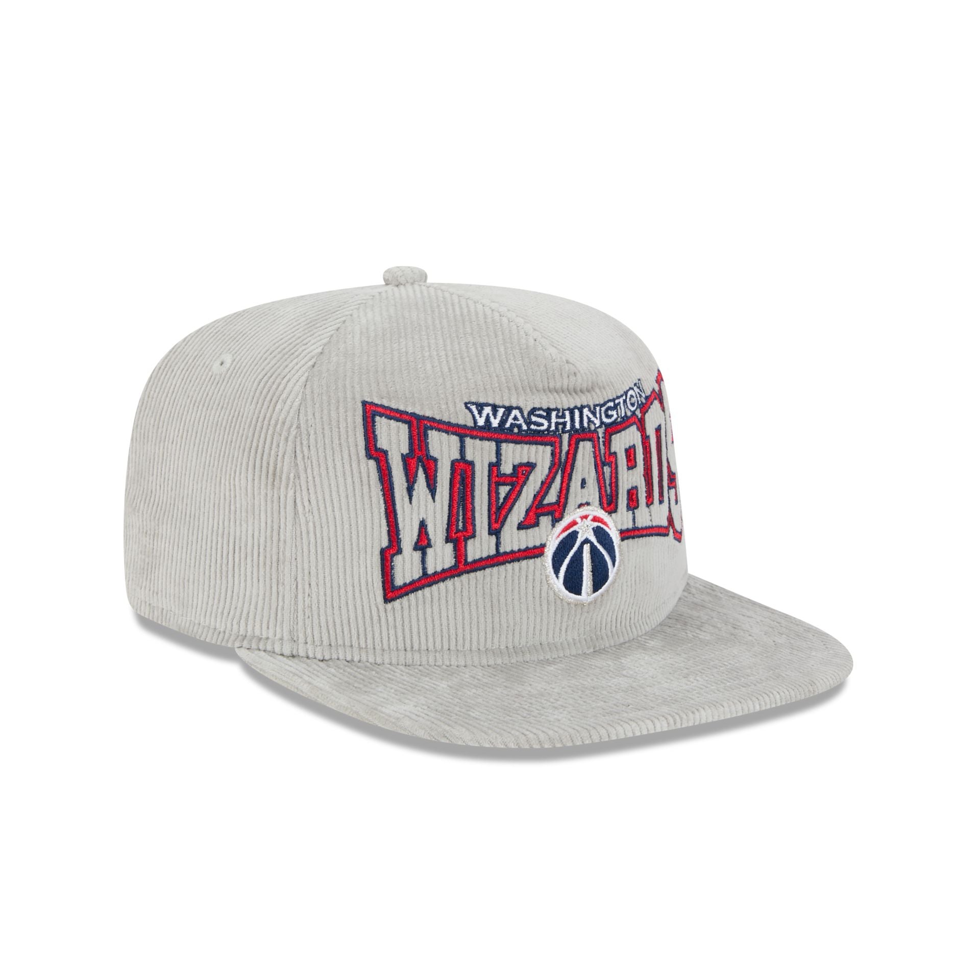 Premium Washington Wizards Gray Cord Golfer Hat
