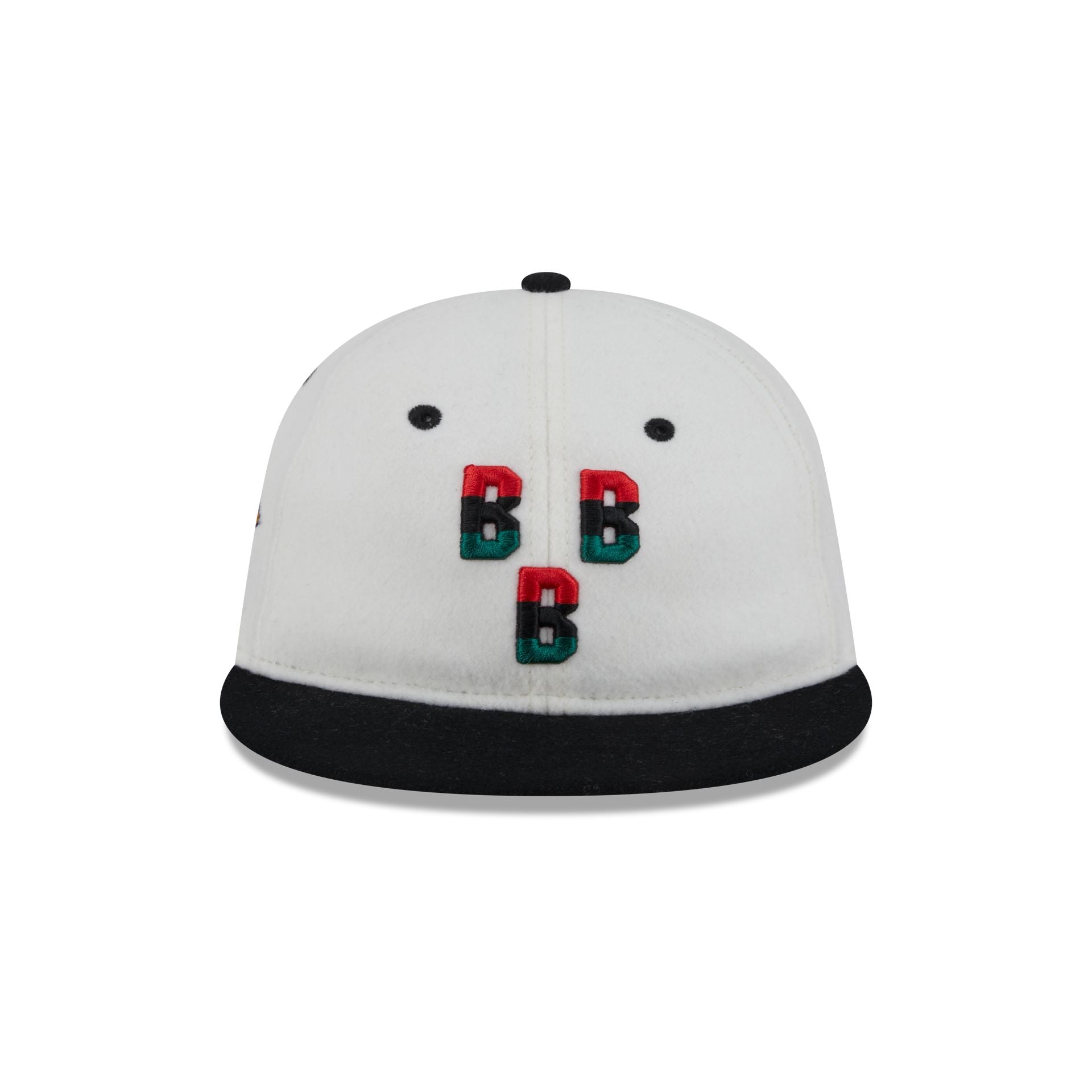 Premium Birmingham Black Barons Tri Color Retro Crown 9FIFTY Snapback Hat