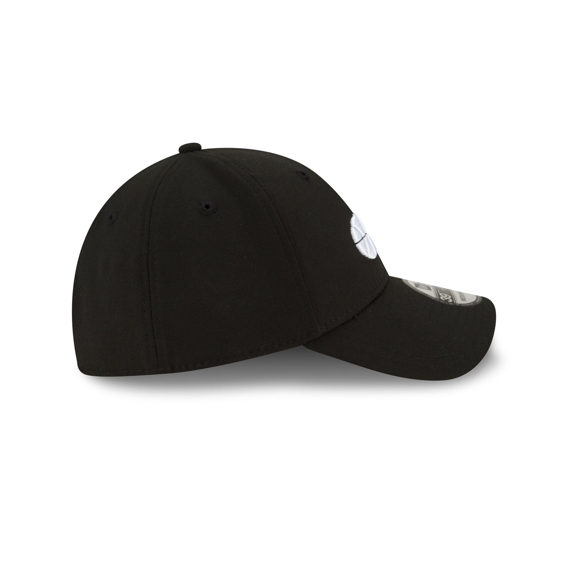 Premium Utah Jazz Team Classic Black 39THIRTY Stretch Fit Hat