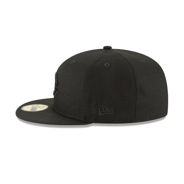 Premium Cincinnati Reds Blackout 59FIFTY Fitted Hat