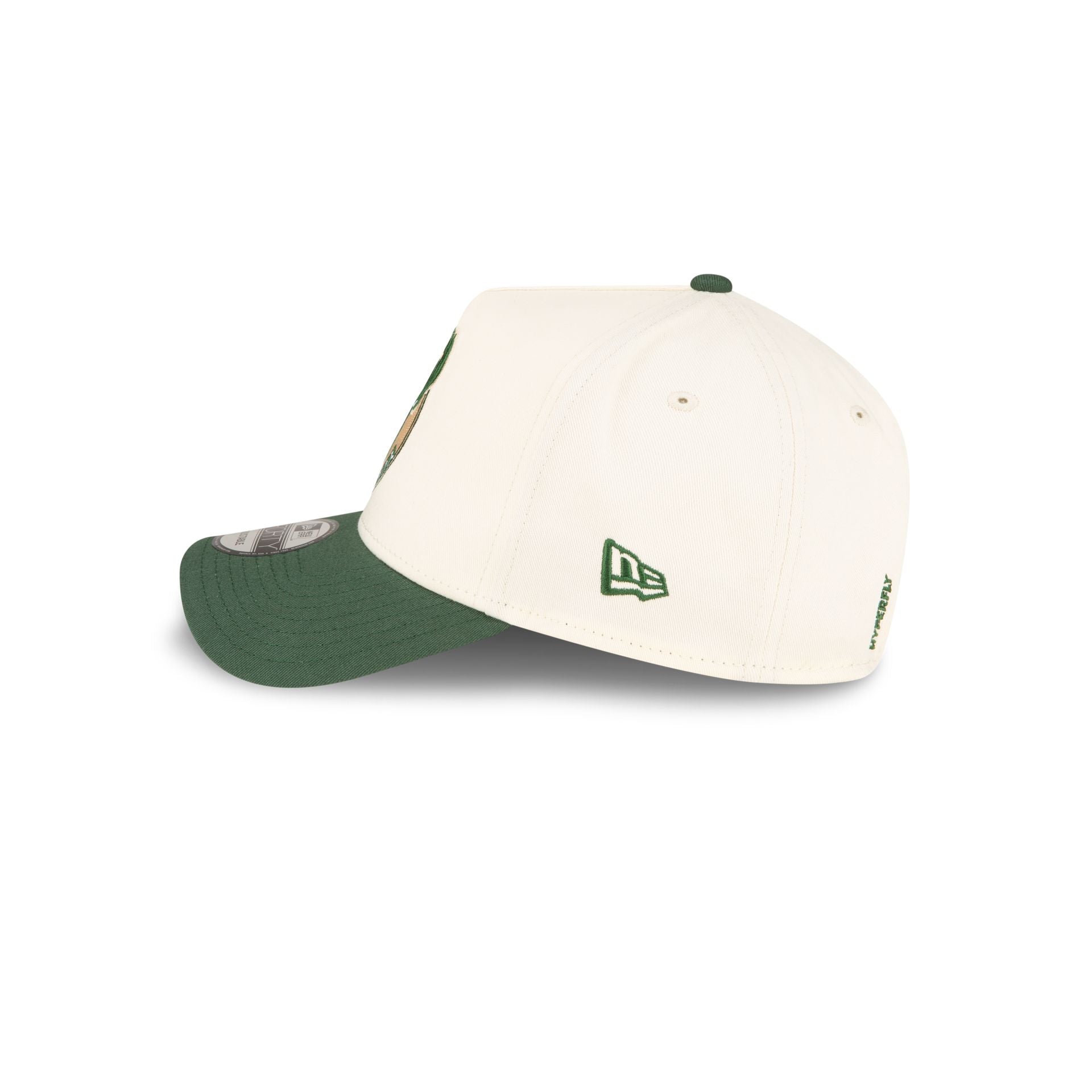 Premium Hyperfly Katakana x Milwaukee Bucks 9FORTY A-Frame Snapback Hat