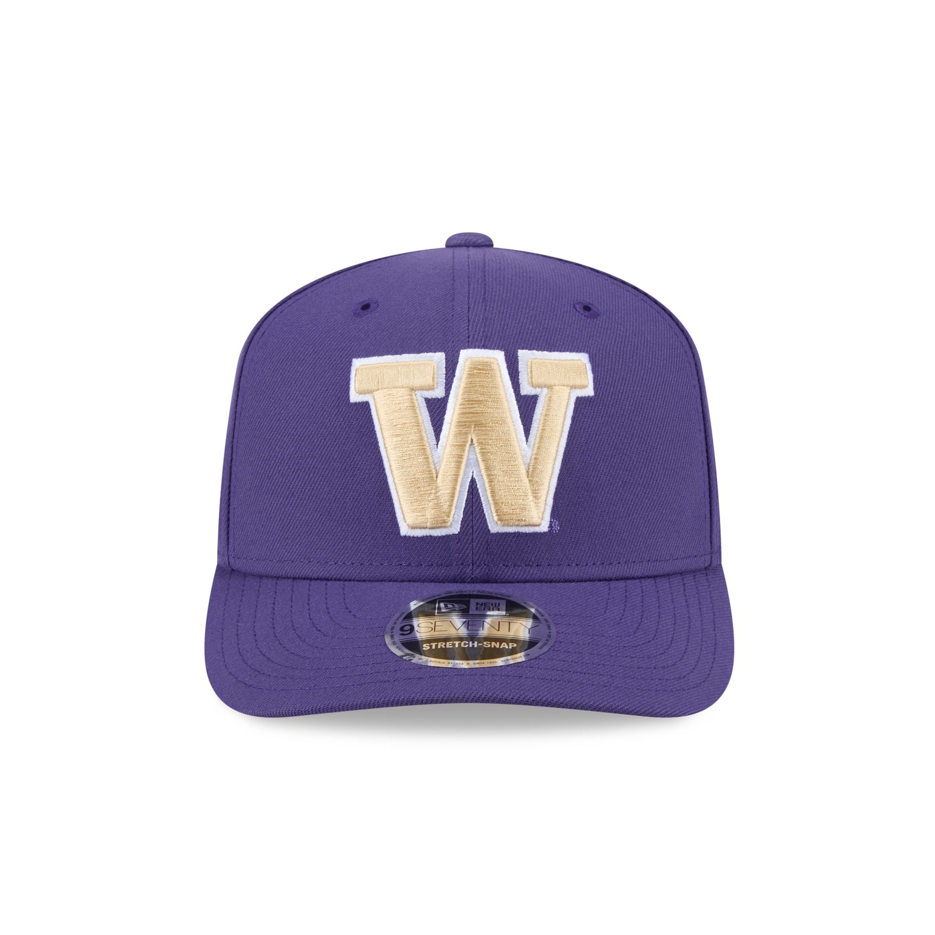 Premium Washington Huskies Team 9SEVENTY Stretch-Snap Hat