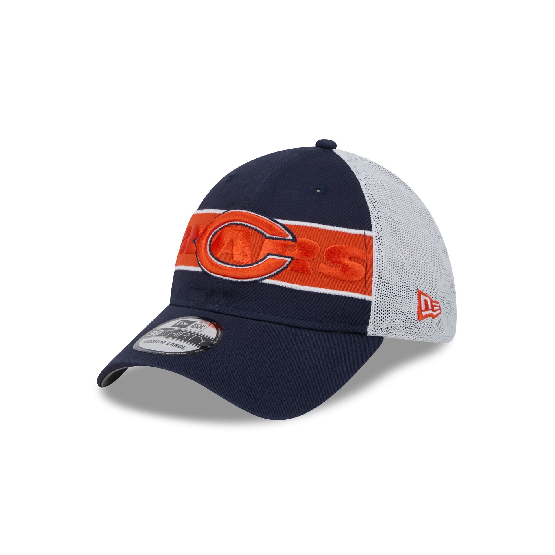 Premium Chicago Bears Banded 39THIRTY Stretch Fit Hat