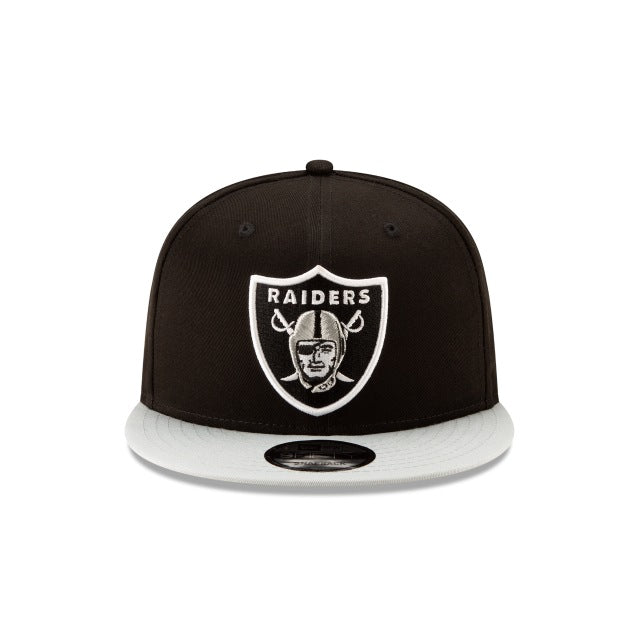 Premium Las Vegas Raiders Two Tone Black 9FIFTY Snapback Hat