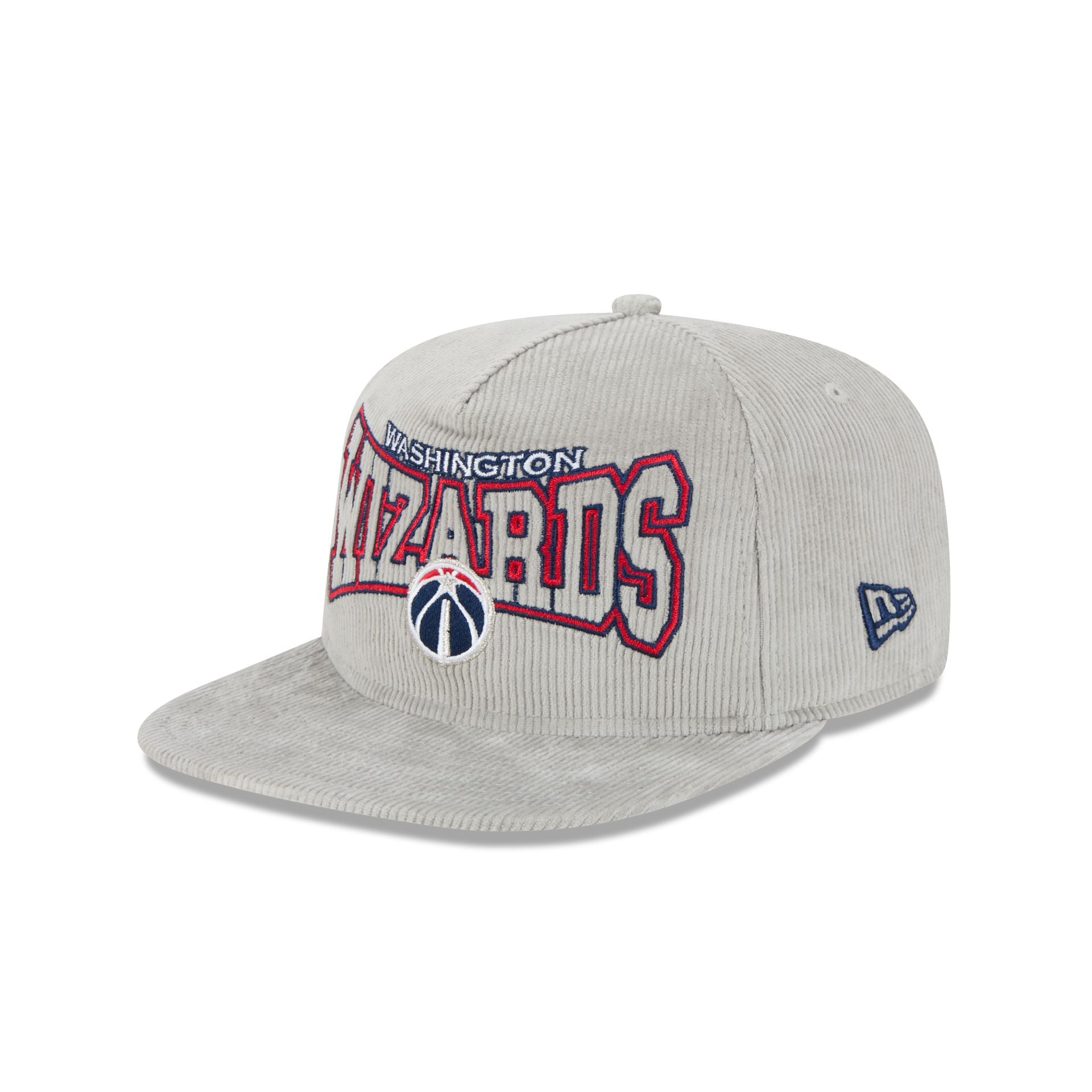Premium Washington Wizards Gray Cord Golfer Hat