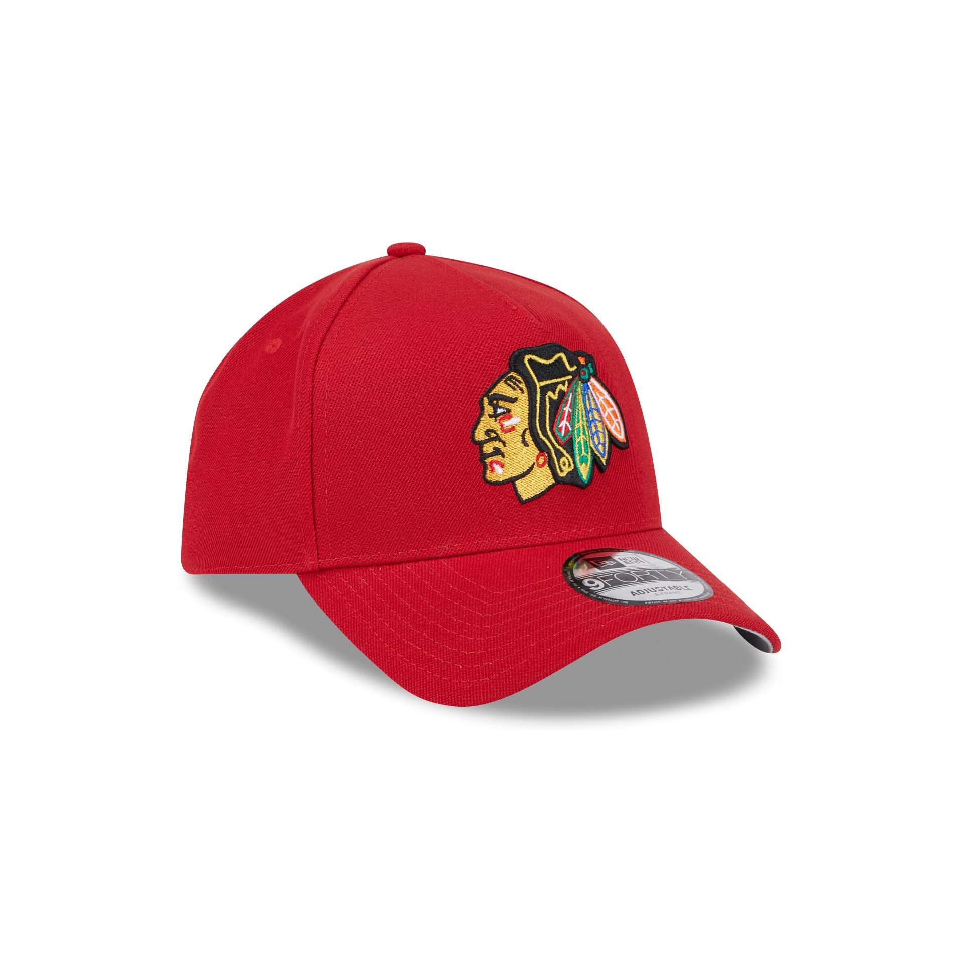 Premium Chicago Blackhawks Red Team 9FORTY A-Frame Snapback Hat