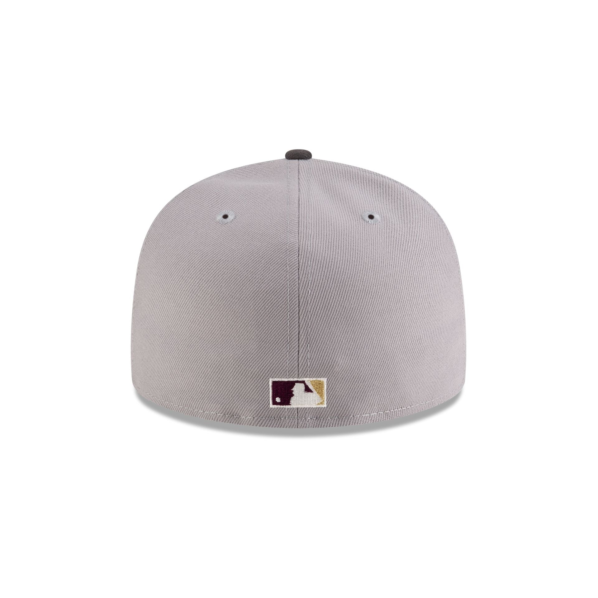 Premium Just Caps Graphite Maroon Detroit Tigers 59FIFTY Fitted Hat