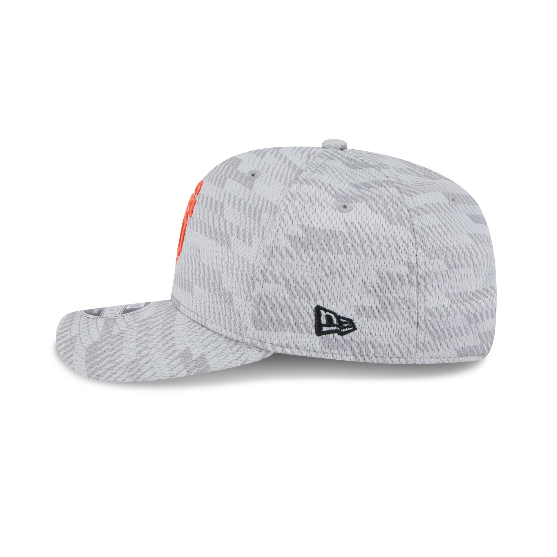 Premium San Francisco Giants 2025 Clubhouse Gray 9SEVENTY Stretch-Snap Hat