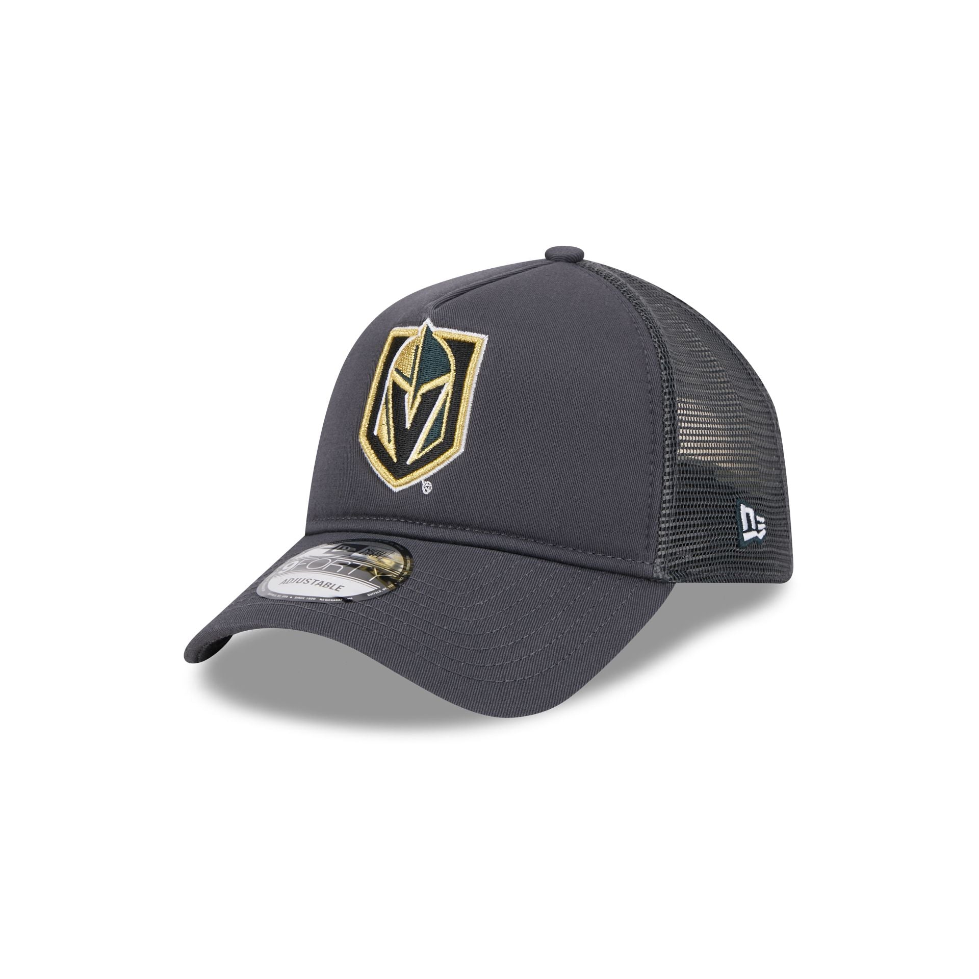 Premium Vegas Golden Knights 9FORTY A-Frame Trucker Hat