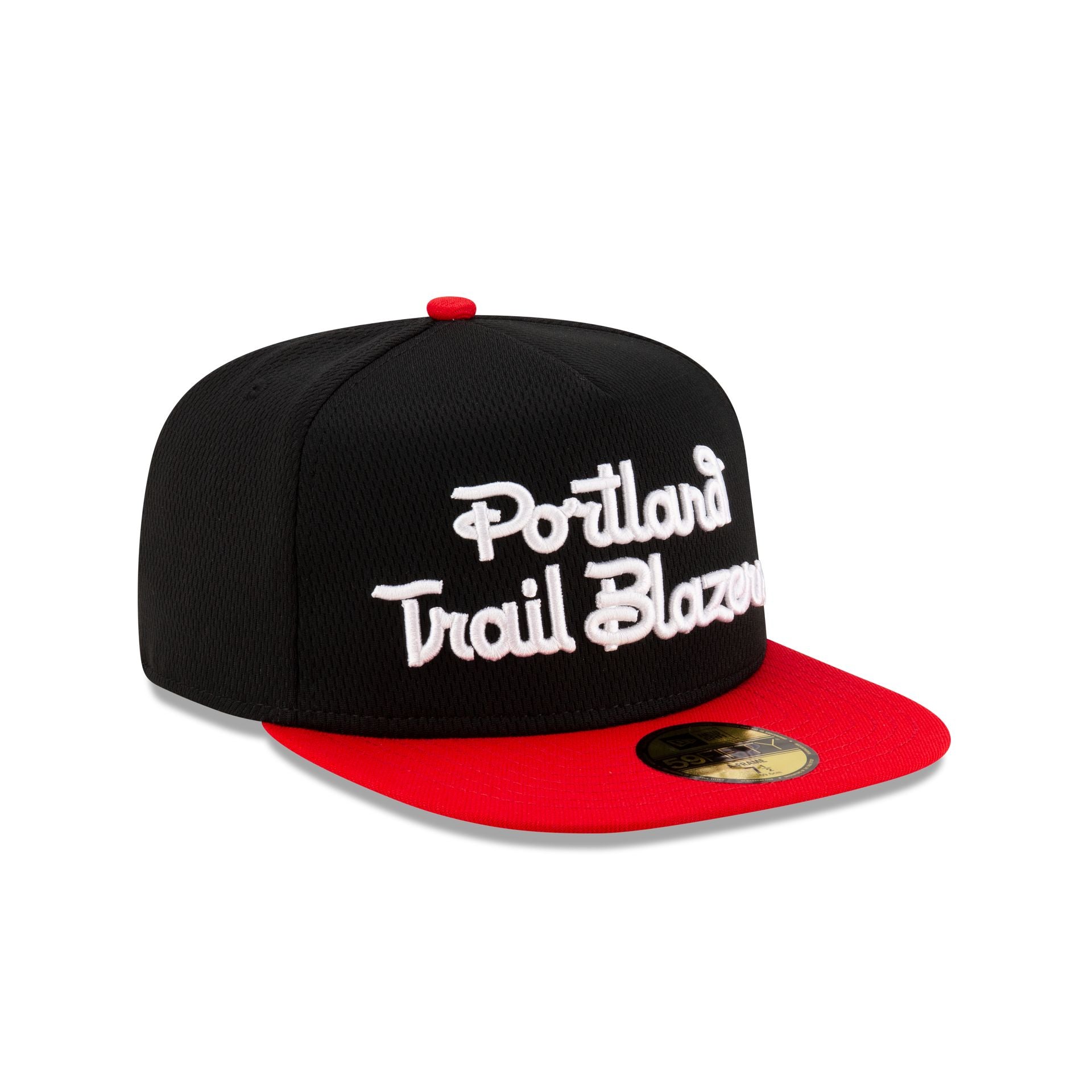 Premium Portland Trail Blazers Dashmark Mesh 59FIFTY A-Frame Fitted Hat