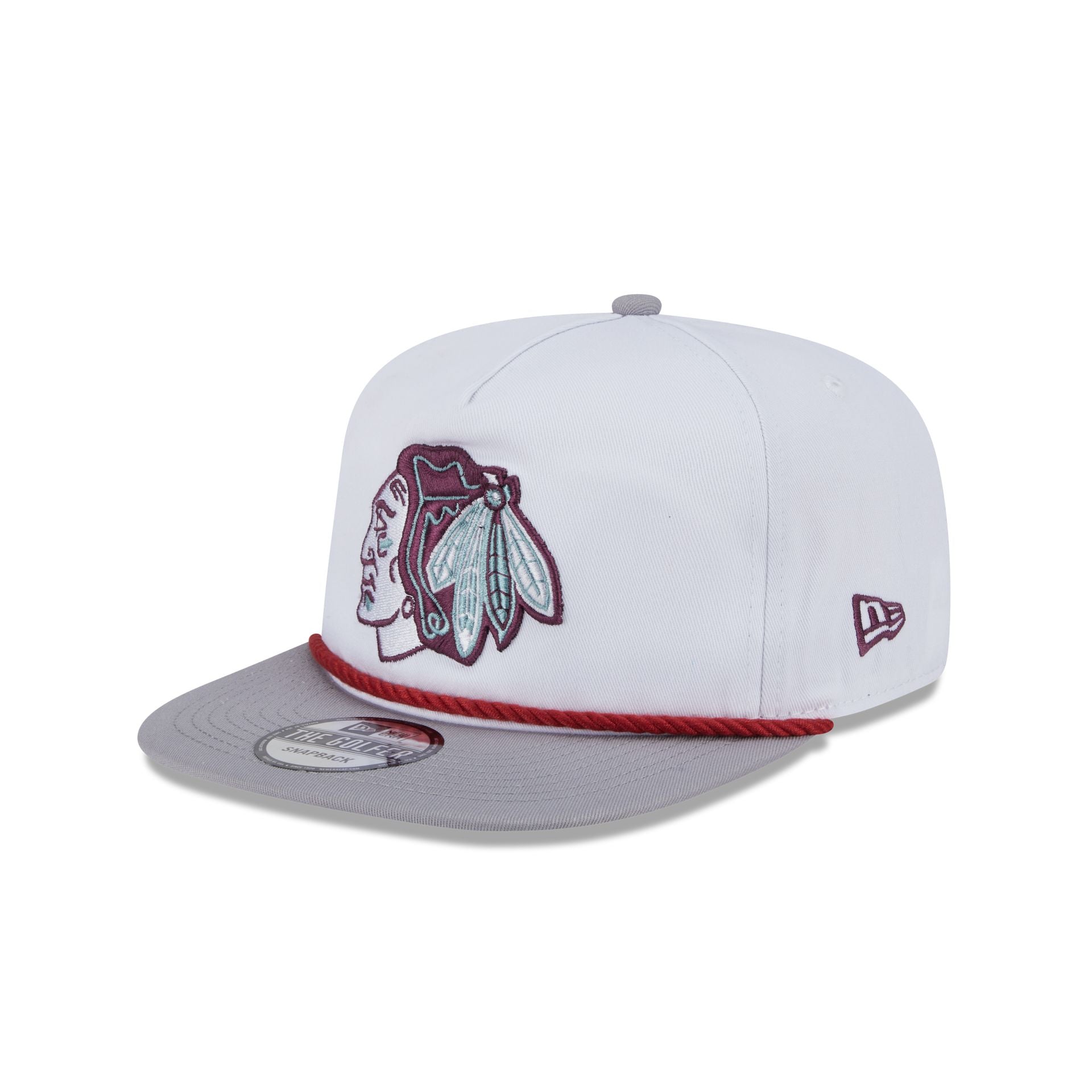 Premium Chicago Blackhawks Optic White Golfer Hat