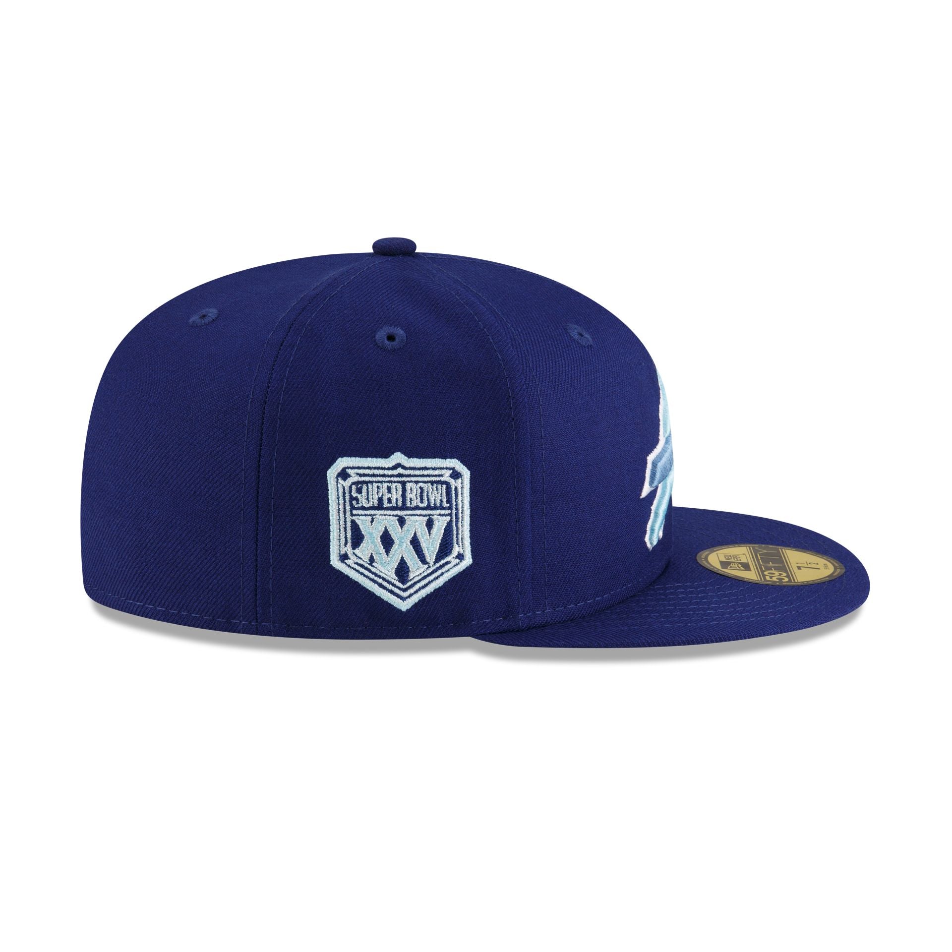 Premium Dark Royal Buffalo Bills 59FIFTY Fitted Hat