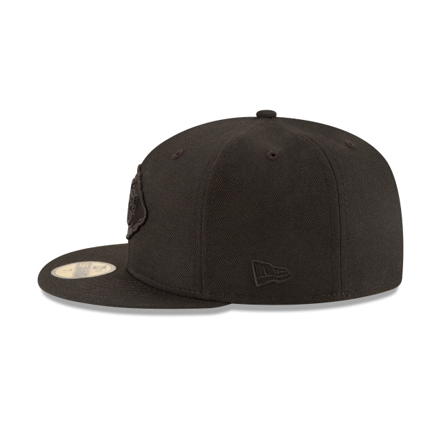 Premium Kansas City Chiefs Black On Black 59FIFTY Fitted Hat