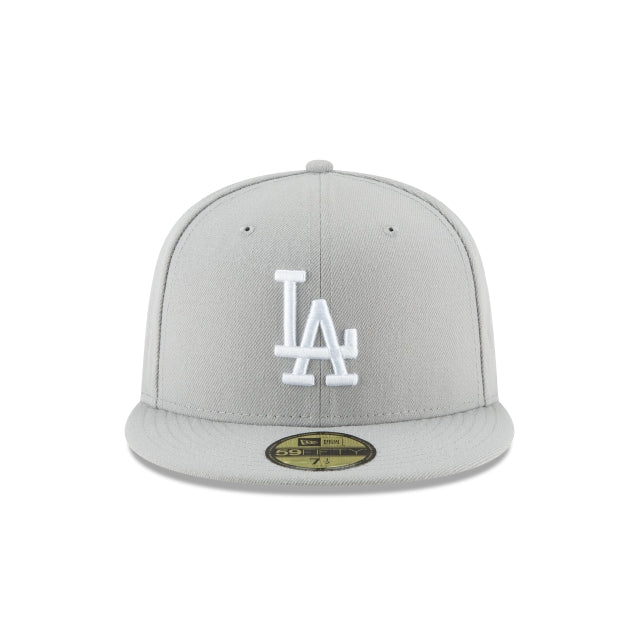 Premium Los Angeles Dodgers Gray 59FIFTY Fitted Hat