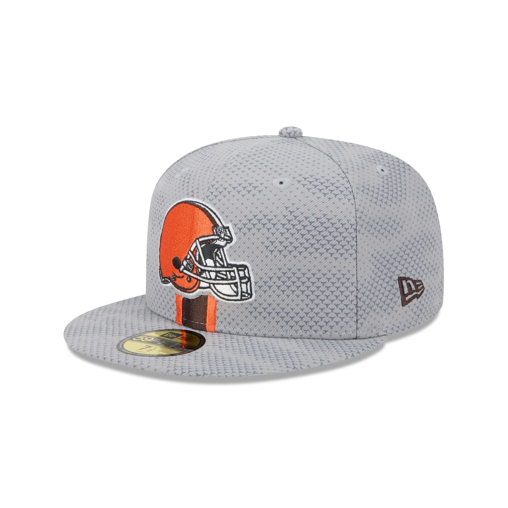 Premium Cleveland Browns 2024 Sideline Gray 59FIFTY Fitted Hat