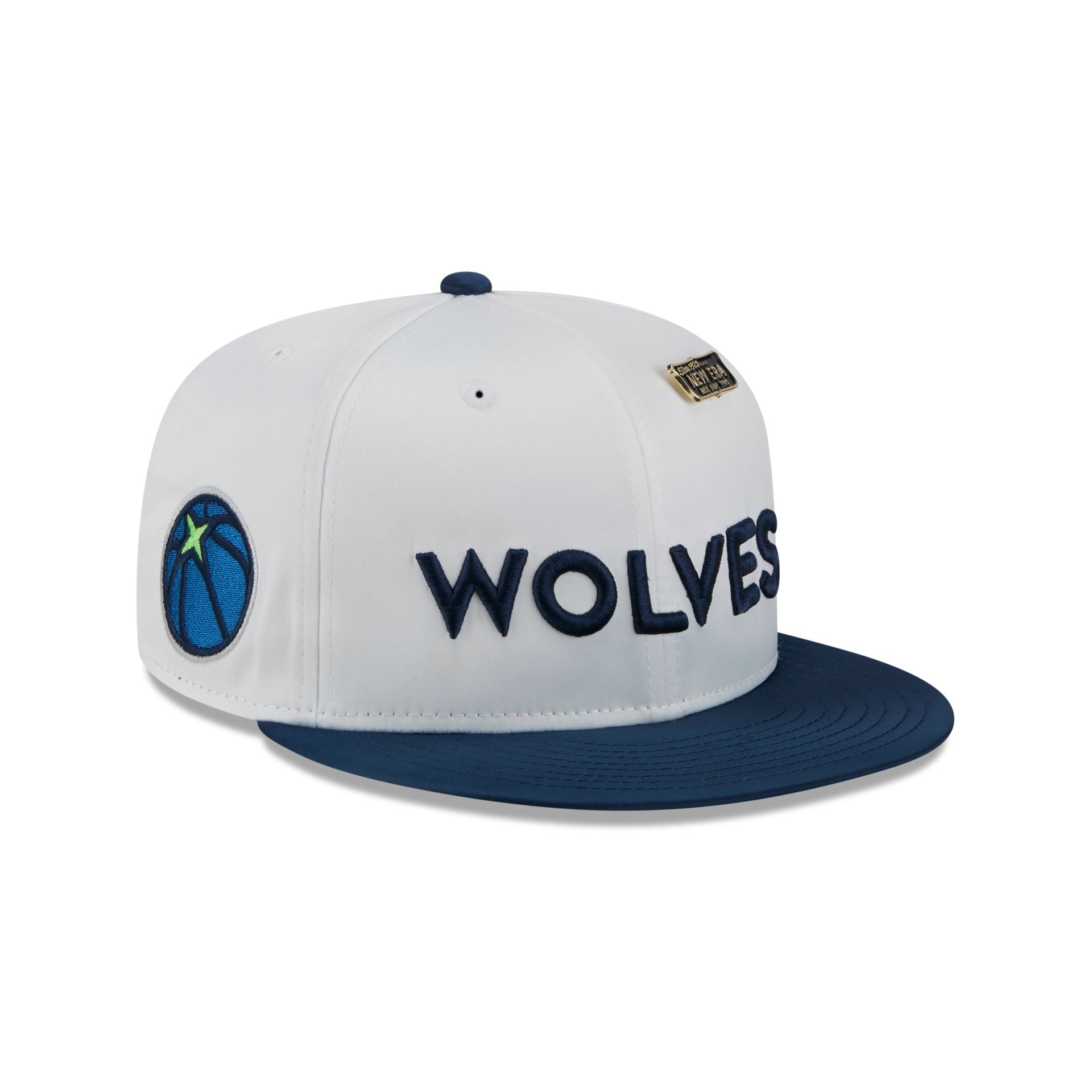 Premium Minnesota Timberwolves Satin Pin 9FIFTY Snapback Hat