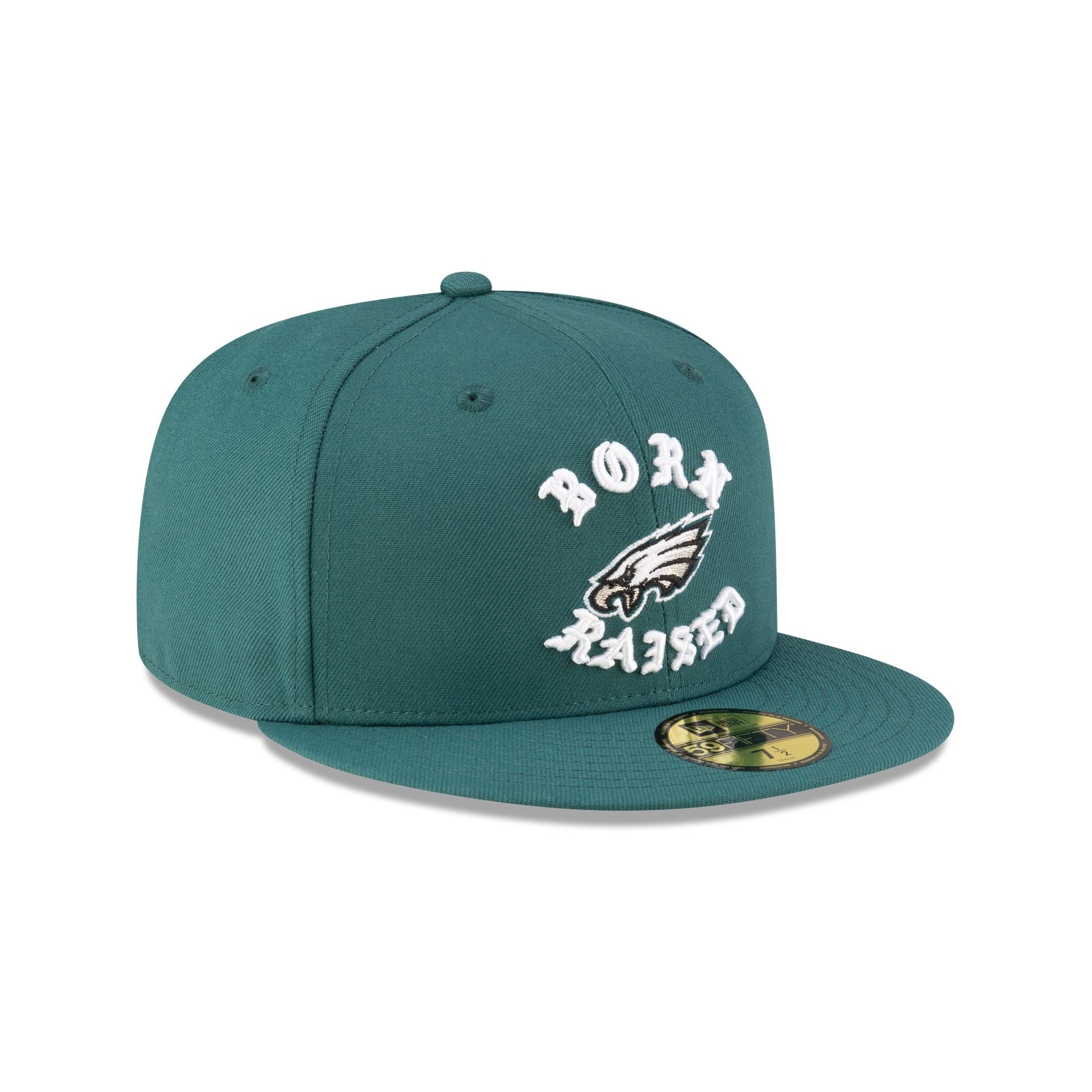 Premium Born x Raised Philadelphia Eagles 59FIFTY Fitted Cap